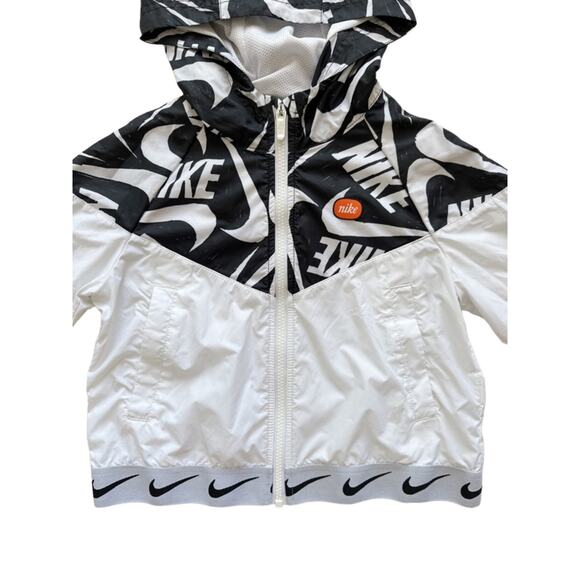 Nike Cropped Windrunner Jacket Size M(10/12) - Picture 3 of 5